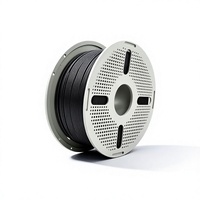 Filament en fibre de carbone 1,75 mm PA6-CF Nylon PA Filament d'imprimante 3D Noir Filament PA6 renforcé de fibres de carbone coupées