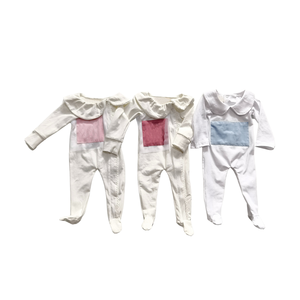 Ropa de Bebé de Alta Calidad, <span class=keywords><strong>Abrigo</strong></span> Largo de Algodón Tejido, Pelele para Bebé Recién Nacido, Traje de Dormir, Ropa para Gatear, Mameluco para Bebé - Product Image 2