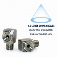 Buses d'angle coniques creuses AA en acier inoxydable 304 316 de 1/8 à 1/2 pouce pour tour de refroidissement, humidification et contrôle de la poussière CY SPRAY