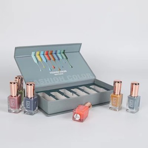 Coperchio magnetico in cartone riciclabile di alta qualità di vendita caldo personalizzato logo stampa smalto <span class=keywords><strong>per</strong></span> <span class=keywords><strong>unghie</strong></span> scatole di carta <span class=keywords><strong>per</strong></span> olio custodie <span class=keywords><strong>per</strong></span> cosmetici - Product Image 4