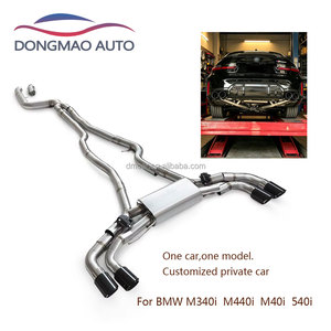 Tubo de Escape Valvetronic Cat-Back Compatible con <span class=keywords><strong>BMW</strong></span> G20 M340i M340 G22 <span class=keywords><strong>M440</strong></span> M440i B58 3.0T 2015-2026 - Product Image 1