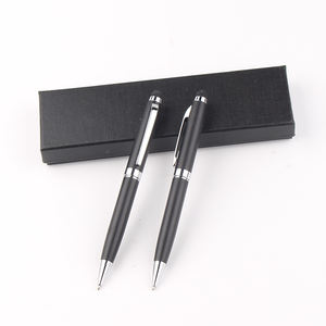 Cadeau personnalisé - Stylo tactile noir imprimé sur mesure - Product Image 2