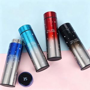 แก้วน้ำอัจฉริยะพิมพ์โลโก้ตามสั่ง ขนาด 500 มล. พร้อมไฟ LED แสดงอุณหภูมิ เหมาะสำหรับกิจกรรมส่งเสริมการขาย ของขวัญองค์กร ของขวัญธุรกิจ - Product Image 1