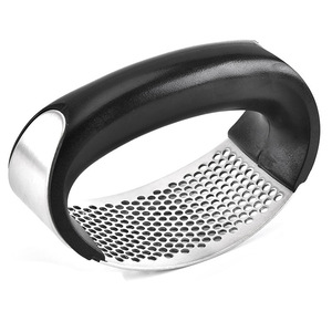 Amazon High Quality Home Kitchen Accessories Tools Stainless Steel Ginger Crusher Garlic Press