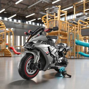Triciclo de juguete para niños de 10 años fabricado en fábrica de China, coche eléctrico, <span class=keywords><strong>moto</strong></span> de 12V, motocicleta para bebés - Product Image 5