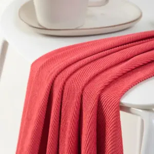 Top Bán đàn hồi bọc Rèm Vải rộng wale Nylon <span class=keywords><strong>Polyester</strong></span> cho may mặc Vải to sợi - Product Image 5