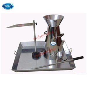 Aparelho de cone de slump para teste, concreto fresco (slump cone/placa base/funil e haste de tampão e régua de aço) - Product Image 2