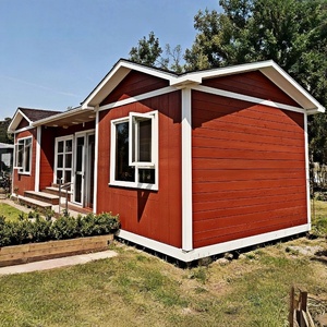 וילה מכולה מתקפלת מפלדה בעיצוב A-frame עכשווי, עם פאנל מבודד, עיצוב מודרני לחדר שינה, בר ביתי ושימוש חיצוני - Product Image 1