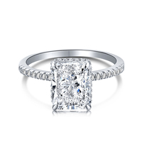 Dylam Anneaux de pierre de naissance pour femmes en argent sterling 925 5A Cubic Zirconia Anniversaire Cadeaux d'anniversaire Cadeaux personnalisés Bijoux