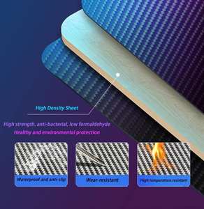 Venta al por mayor de muebles de estación de trabajo comercial ergonómico Oficina Escritorio moderno RGB Led Luces <span class=keywords><strong>Mesa</strong></span> de ordenador para juegos - Product Image 3