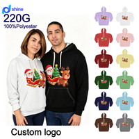 Sweatshirts surdimensionnés de Noël pour hommes, mode, impression 3D, hiver, nouveaux modèles, couleur personnalisée, 100% polyester, unisexe