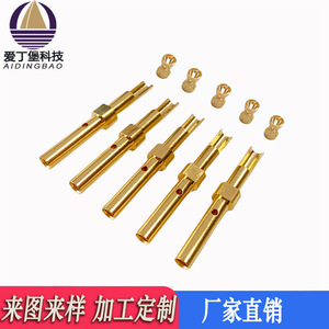 Conector de Resorte ADB Edinburgh Crown, Chapado en Oro, Cobre Puro, Tamaño Personalizable, Uso Aeroespacial y Médico - Product Image 5