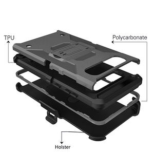 Coque de Téléphone Robuste Antichoc avec Clip de <span class=keywords><strong>Ceinture</strong></span> et Béquille pour <span class=keywords><strong>Samsung</strong></span> Galaxy <span class=keywords><strong>S10</strong></span> Plus S10e <span class=keywords><strong>S10</strong></span> 5G - Product Image 4