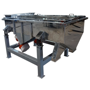 เครื่องกรองสั่นสะเทือนแบบลูกกลิ้ง ขายดี ขนาดรูตะแกรงหลากหลาย 2 ช่อง สำหรับเมล็ดกาแฟ แป้ง ตัวกรองสั่นสะเทือนแบบเส้นตรง ขนาดใหญ่ - Product Image 2