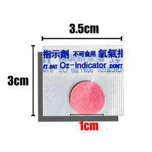 Indicador de oxígeno, prueba de O2, cambio libre de oxígeno, contenido de detección de oxígeno, Identificación por color, producto de reutilización, proveedor de fábrica - Product Image 2