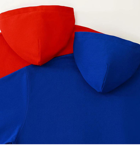 Pullover di alta qualità da donna <span class=keywords><strong>oversize</strong></span> <span class=keywords><strong>viola</strong></span> <span class=keywords><strong>felpa</strong></span> con cappuccio ricamata personalizzata stampa a sbuffo pesi massimi da uomo con cappuccio digitale stampata - Product Image 3