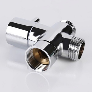 Válvula desviadora de 3 vías para sistema de ducha universal, entrada hembra redonda G3/4 x salida G1/2 y G3/4, repuesto para cabezal de ducha de baño - Product Image 3
