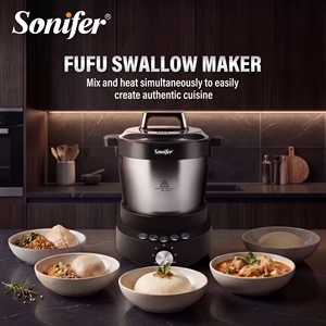 Sonifer SF-8225 – Machine à <span class=keywords><strong>FuFu</strong></span> en acier inoxydable avec protection contre la surchauffe pour restaurants et plats africains - Product Image 2