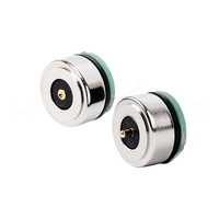 Connecteur magnétique circulaire HYTEPRO M430 M à 2 broches, contact de soudure PCB pour l'automatisation industrielle et les appareils électroniques intelligents