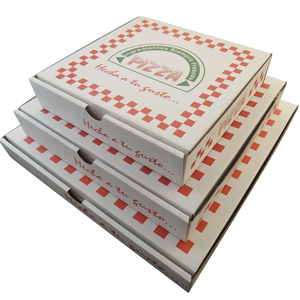 Cajas de Pizza de Cartón Reciclado Personalizadas con Impresión en Relieve, Empaque de Alimentos Ecológico, Proveedor Mayorista OEM, Caja con Logotipo Personalizado - Product Image 1