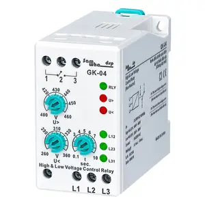 Samwa-dsp Gk-04相位故障模拟可调 (3*380v非中性) 电压频率保护继电器