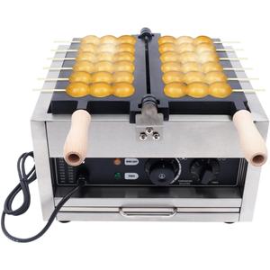 เครื่องทำวาฟเฟิลไข่ฟองสบู่ไฟฟ้าเชิงพาณิชย์ เครื่องทำวาฟเฟิลแบบไม่ติดกระทะ เครื่องทำแพนเค้ก 1400 วัตต์ - Product Image 2