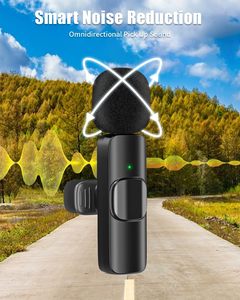 ไมโครโฟนไร้สายแบบหนีบเสื้อ รุ่น Mini 2Pack สำหรับไลฟ์สด ชนิด Type C สำหรับโทรศัพท์ - Product Image 5
