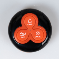 Buzzer d'appel client à trois boutons en ABS de qualité supérieure CTT25B-3 pour KTV