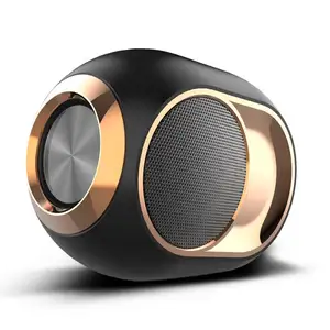 Haut-parleur sans fil X6 Metal Rock Bass Son et couleur Agréable Modes de jeu multiples Compatible avec les appareils grand public