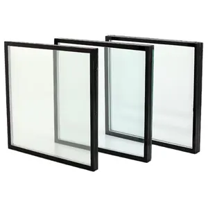 Insulated Laminated Low-e Glass For Curtain Wall tempered glass
