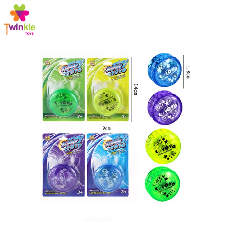 Cheap promotional toys plastic yoyo ball free yoyo with led light