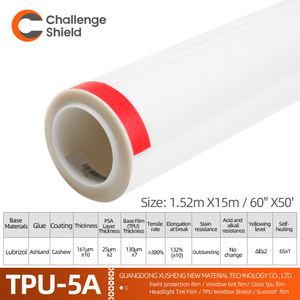 Challenge <strong>Shield</strong> 7.5mil Wholesale TPU <strong>Paint</strong> Protection Film for Car Self-Healing Body <strong>Shield</strong> Sticker TPH Car <strong>Paint</strong> Protection - Product Image 6