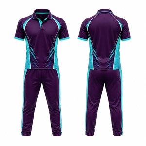 Proveedor Profesional de Uniformes de Cricket, Ropa de Equipo Personalizada con Nombres y Números Personalizados y Estampado por Sublimación para Entrenamiento - Product Image 3