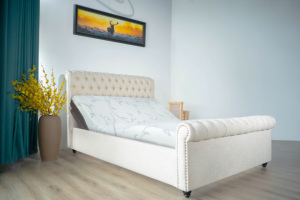 Lit <span class=keywords><strong>électrique</strong></span> réglable noir pleine taille Offre Spéciale, lit de chambre à coucher pour lits <span class=keywords><strong>électrique</strong></span>s réglables avec Massage - Product Image 4