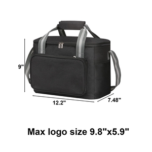 Sac à lunch isotherme pour femmes/hommes, sac isotherme étanche avec poches, réutilisable, style thermique souple pour pique-niques en plein air - Product Image 4