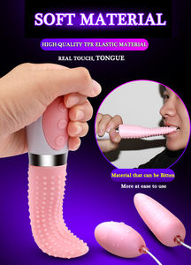 Estimulador del clítoris de succión de pezón de lengua verdadera, juguetes de punto G, vibrador con ventosa, juguete sexual para mujeres - Product Image 5