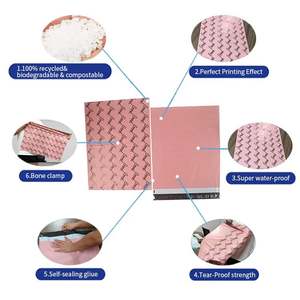 Bolsas de Correo de Plástico Reciclado con Logotipo Personalizado, Bolsas de Embalaje de PE para Ropa, Bolsas de Envío de Fábrica - Product Image 3