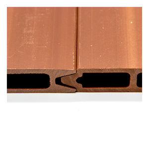 All Weather Co-Extrusie Houtnerf Oppervlak <span class=keywords><strong>Pvc</strong></span> Plastic Gecanneleerd Outdoor Wpc Outdoor Muur Panel Hek - Product Image 5