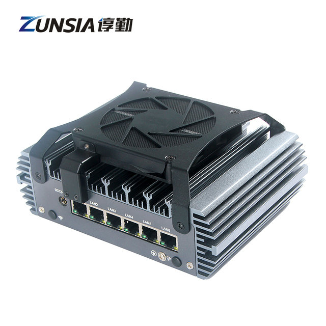 OEM 12th Gen N150 N100 Router PfSense Firewall Mini PC 6 Lan POE 1Com 1*DDR5 X86 Gateway Industrial Mini PC for Network Security