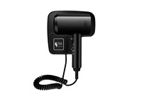 Sèche-cheveux mural professionnel 1200W à moteur DC, 3 vitesses, avec air chaud, séchage rapide, souffleur portable, protection contre la surchauffe, support inclus