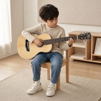 Gitar Akustik Elektrik untuk Pertunjukan Panggung dengan Top Solid Engelmann Spruce dan Fretboard Rosewood D-30S