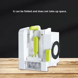 Multi-Functional Stainless Steel and Plastic Hand-Cranked Shredder Grater Portable Kitchen Vegetable Cutter Wholesale - Product Image 4