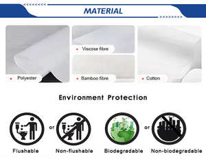 Lenços Umedecidos Descartáveis para Banheiro 100% Biodegradáveis e Flusháveis para Limpeza Doméstica Masculina - Product Image 6