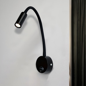 Lampada <span class=keywords><strong>da</strong></span> <span class=keywords><strong>Lettura</strong></span> <span class=keywords><strong>a</strong></span> LED Moderna Regolabile <span class=keywords><strong>da</strong></span> 3W per Testiera, Luce <span class=keywords><strong>da</strong></span> Comodino per Hotel con Collo di Cigno Flessibile, Interruttore On/Off, Applique <span class=keywords><strong>da</strong></span> <span class=keywords><strong>Parete</strong></span> - Product Image 5