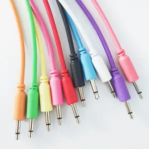 3.5毫米单声道电缆直角单声道插头插孔电缆短直角 1/8 “单声道电缆的最便宜的地方