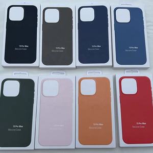 1:1 étui de téléphone magnétique d'origine étui de téléphone magnétique en <span class=keywords><strong>Silicone</strong></span> antichoc pour <span class=keywords><strong>Iphone</strong></span> 15 14 <span class=keywords><strong>13</strong></span> 12 couverture de téléphone - Product Image 4