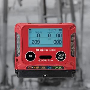 เครื่องตรวจจับก๊าซแบบพกพา Riken KEIKI PR-3R Pro 4-in-1 ความแม่นยำสูง ตรวจจับ LEL/O2/CO/H2S พร้อมสัญญาณเตือนด้วยเสียง+แสง+การสั่นสะเทือน ผลิตในญี่ปุ่น - Product Image 5