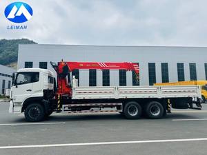 رافعة محمولة على شاحنة بحمولة 10 أطنان طراز SPS25000 مع شاحنة بضائع - Product Image 3