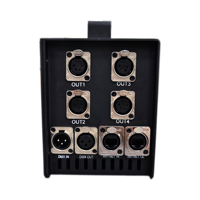 Contrôleur de lumière Artnet SPI à rétroéclairage LED ADS 700W 4 ports DMX512 pour éclairage de scène 220V DC24V certifié ROHS Garantie de 2 ans 40m