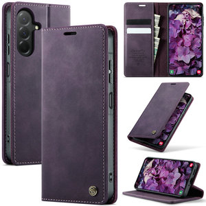 Funda de Cuero Retro de Nuevo Diseño CaseMe para <span class=keywords><strong>Samsung</strong></span> Galaxy A17, Funda Tipo Cartera con Ranuras para Tarjetas de PU para <span class=keywords><strong>Samsung</strong></span> A07 A17 A37 A57 - Product Image 1